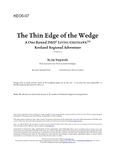 RPG Item: KEO5-07: The Thin Edge of the Wedge