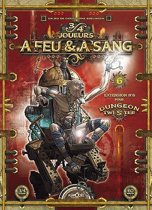 Dungeon Twister: À Feu et À Sang box art