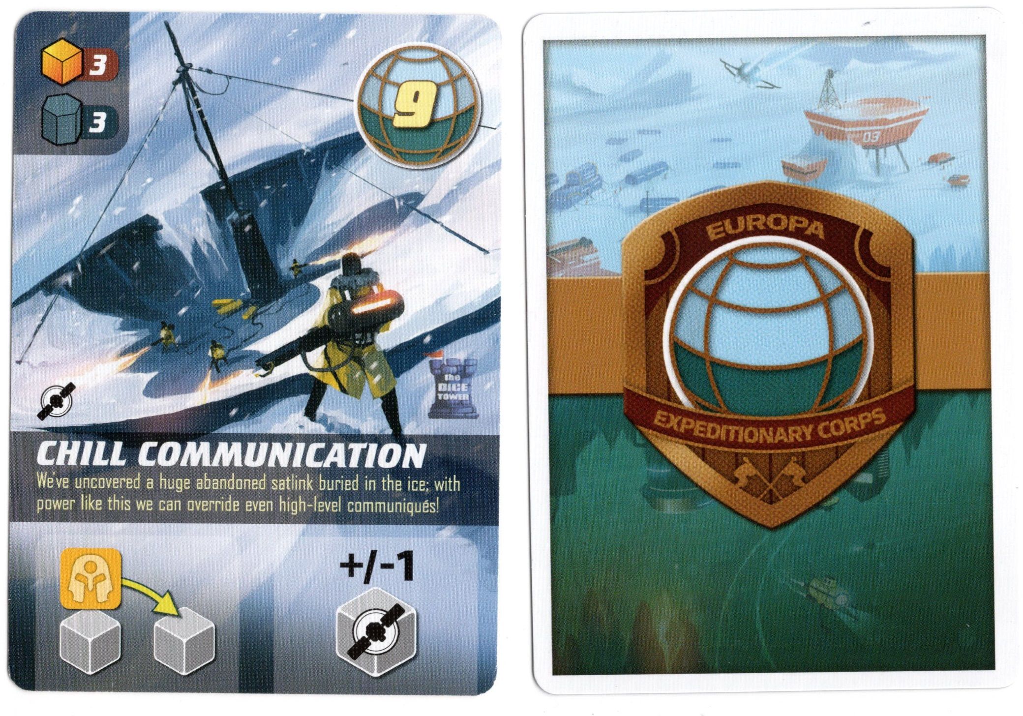 The Artemis Project: Chill Communication Promo Card