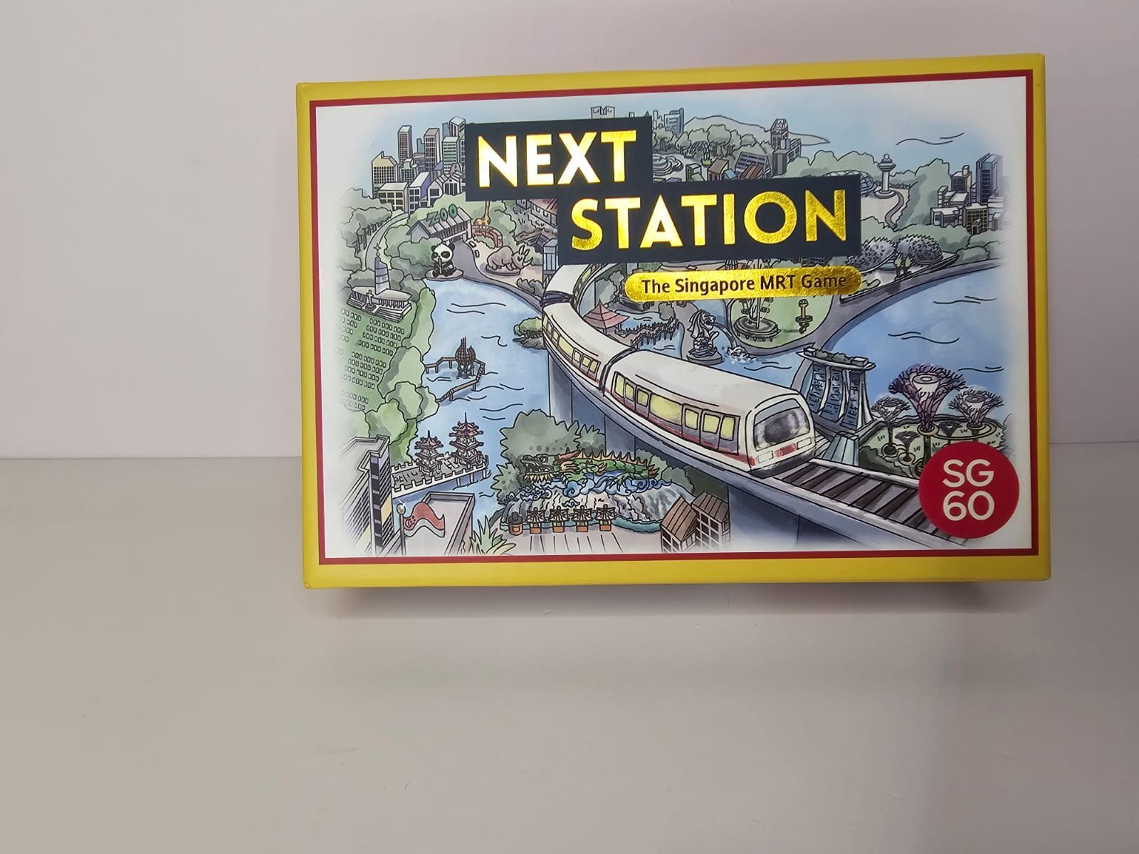Cover art for NEXT STATION: The Singapore MRT Game (SG60 Edition)