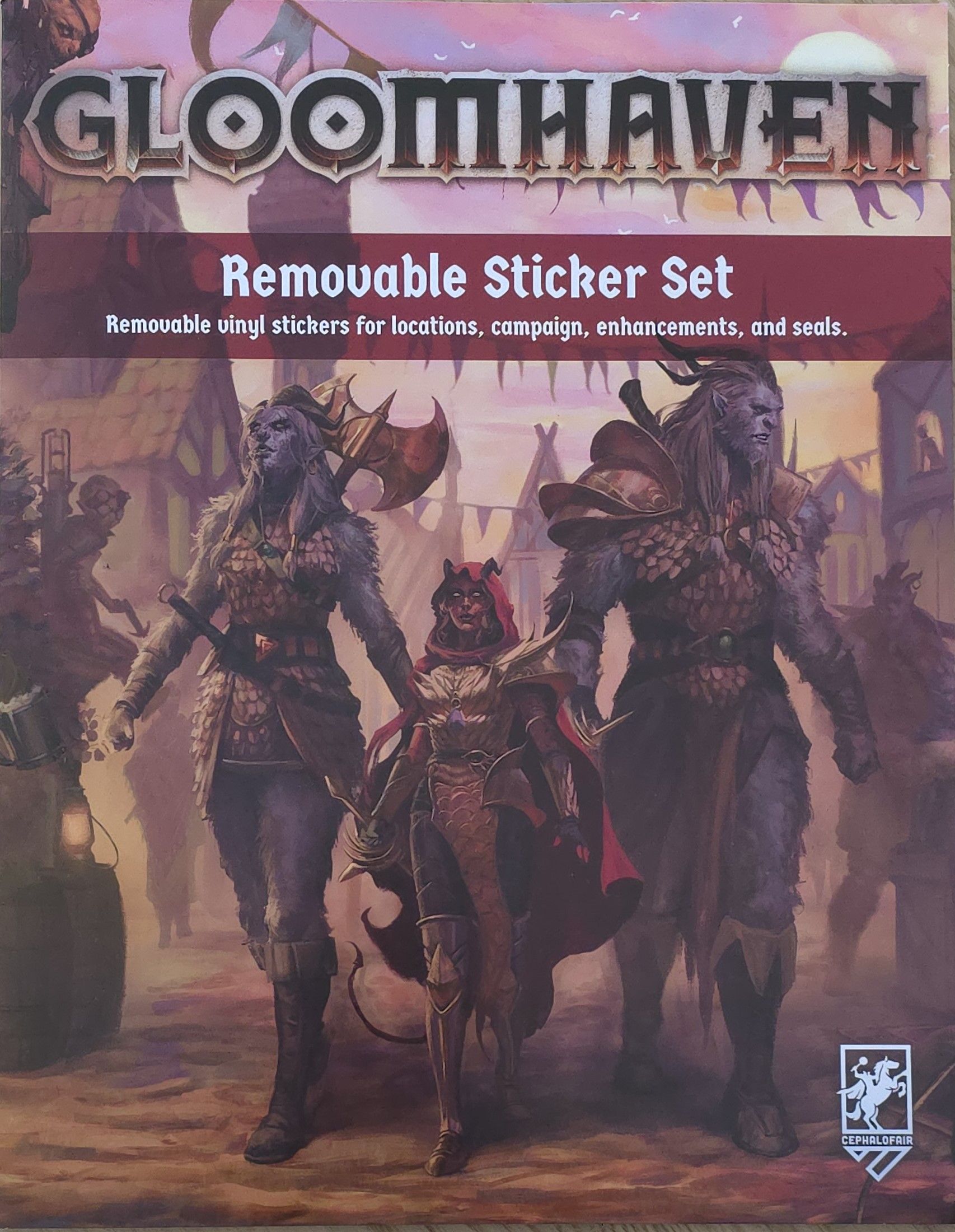 Gloomhaven (Second Edition): Removable Sticker Set