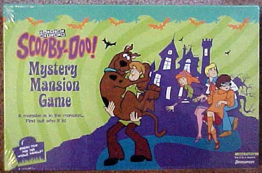 Scooby-doo Mystery Mansion Board Game Cartoon Network Pressman 1999 for sale online 