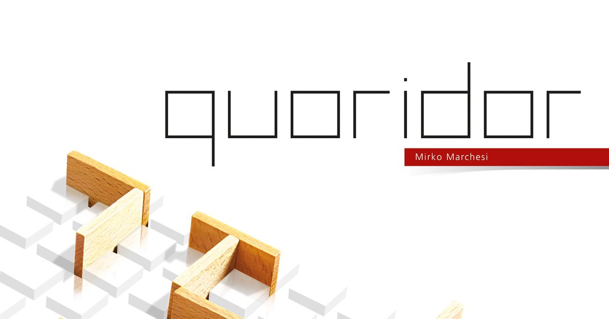 Quoridor Mini Strategy Board Game Small Box Version 100% Complete VGC