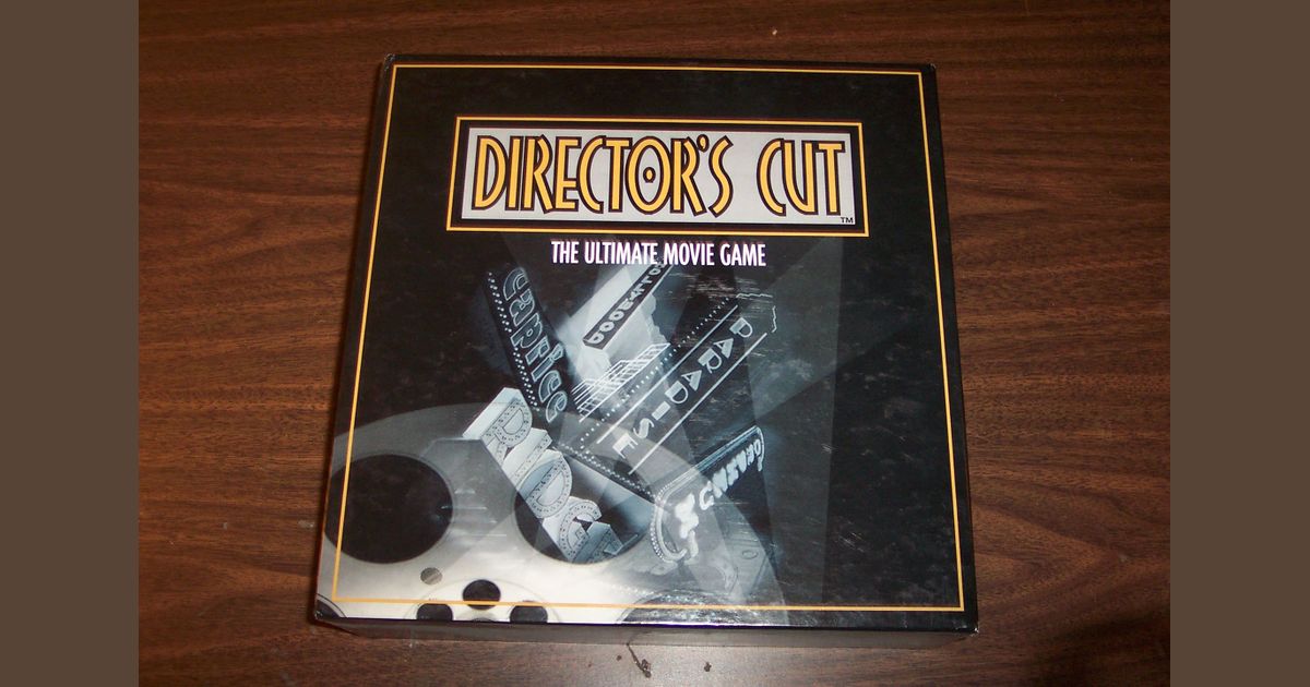 Director's Cut Board Game BoardGameGeek