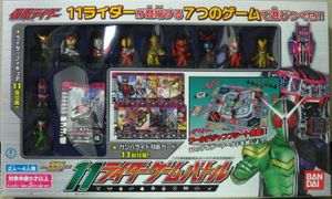 仮面ライダー １１ライダーゲームバトル