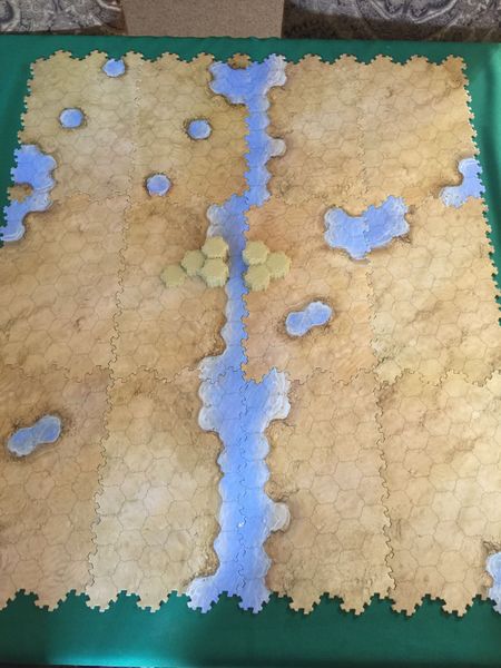 A 2-set layout. Makes a nice 36x42 inch area for other games like Attack Wing as well.
