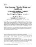 RPG Item: BDK8-04: For Country, Friends, Kings and Neighbors