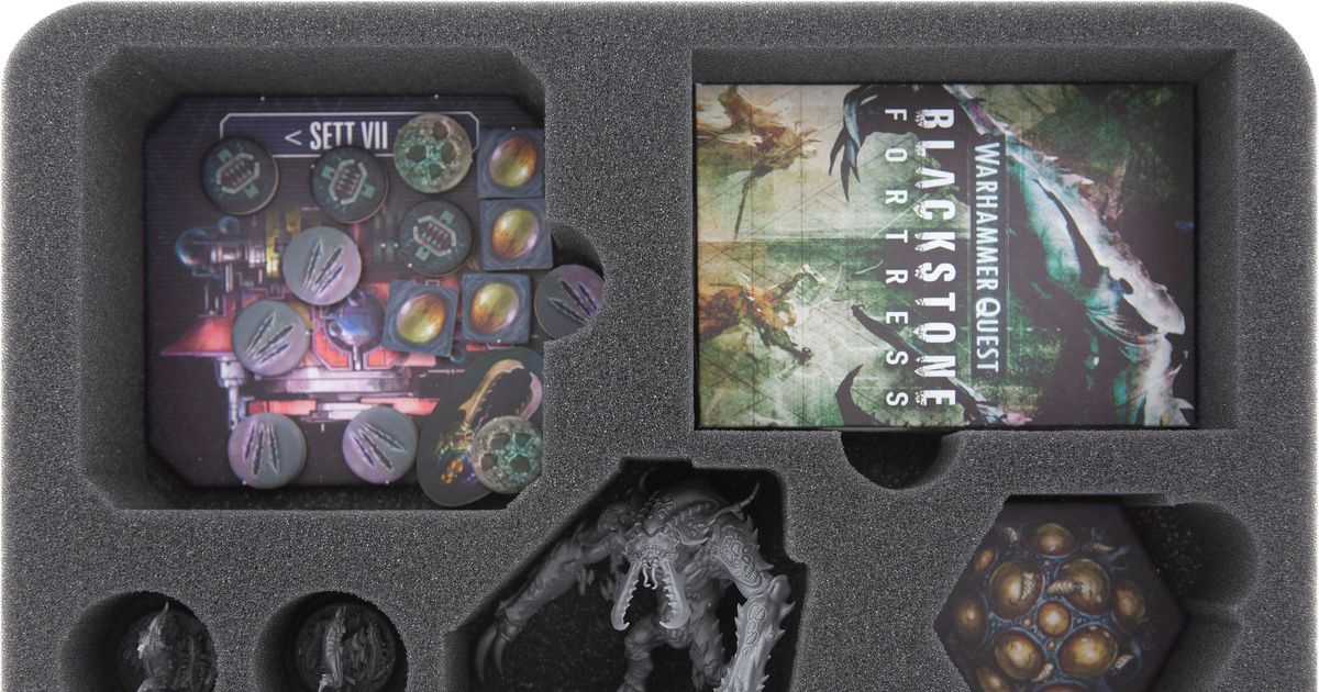 Warhammer Quest : Blackstone Fortress - Dalles Et Pions - Neuf - Pour Jeu Warhammer 40K
