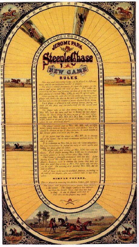 Jerome Park Steeplechase Game