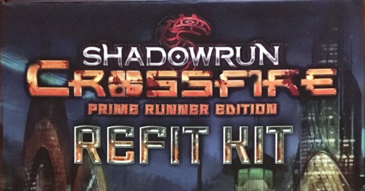 Shadowrun: Crossfire – Prime Runner Refit Kit | Board Game