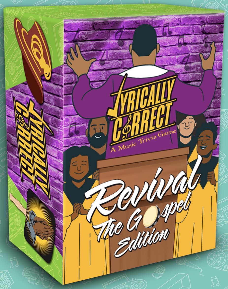Lyrically Correct: A Music Trivia Game – Revival: The Gospel Edition cover