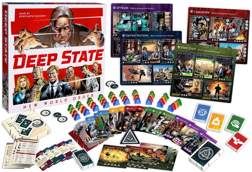 Deep State base game components.