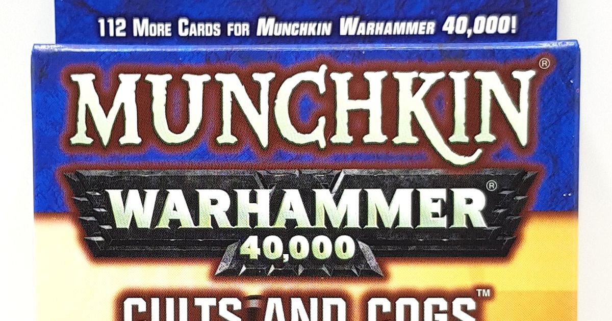 Munchkin Warhammer 40K: Cults & Cogs Expansions - Game Nerdz