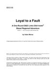 RPG Item: BIS3-06: Loyal to a Fault