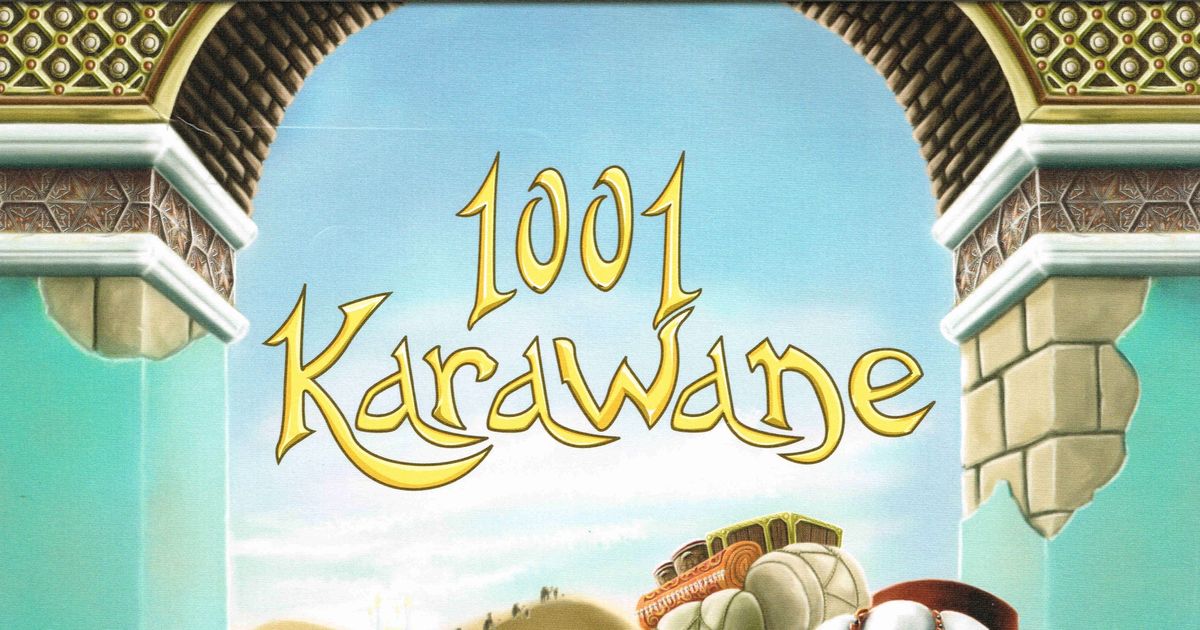 Argentum 0006-1001 Karawane – Brettspiel Für 2-5 Spieler, Dauer Ca. 60 Minuten, Deutsch/Englisch