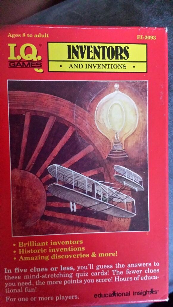 I.Q. Games: Inventors and Inventions