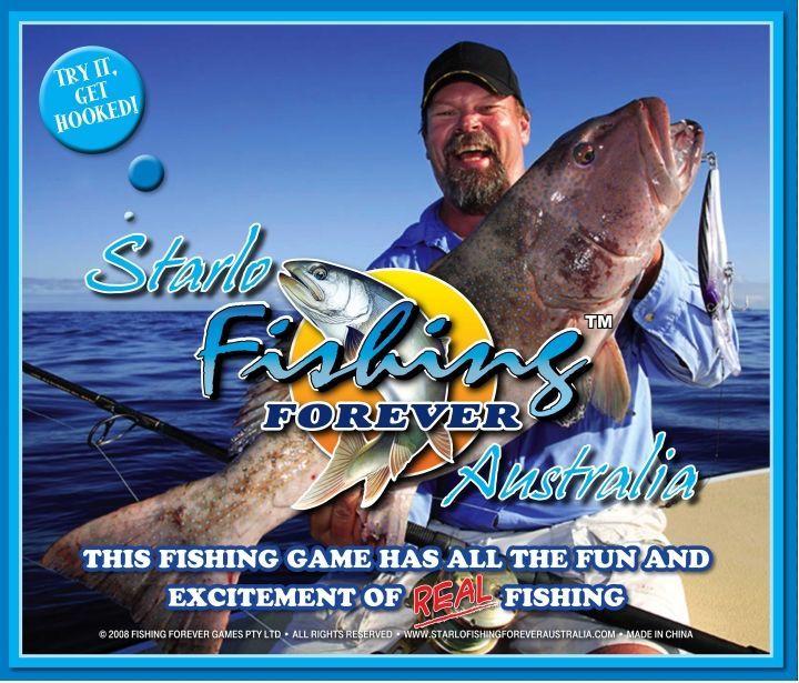 Starlo Fishing Forever Australia box art