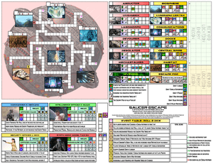 Saucer Escape: A Spacemen and Scribbles Adventure
