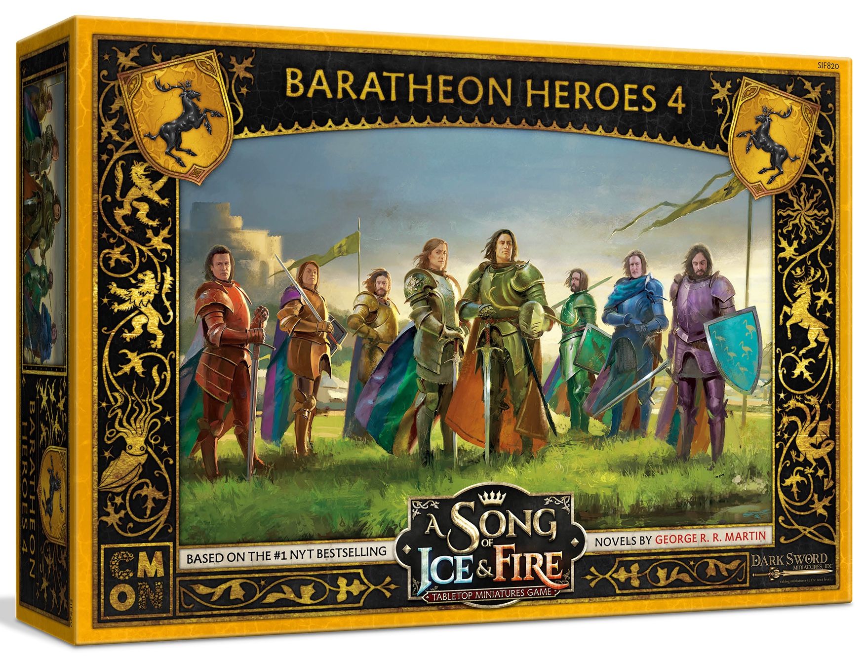 A Song of Ice & Fire: Tabletop Miniatures Game – Baratheon Heroes 4