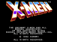 Video Game: X-Men
