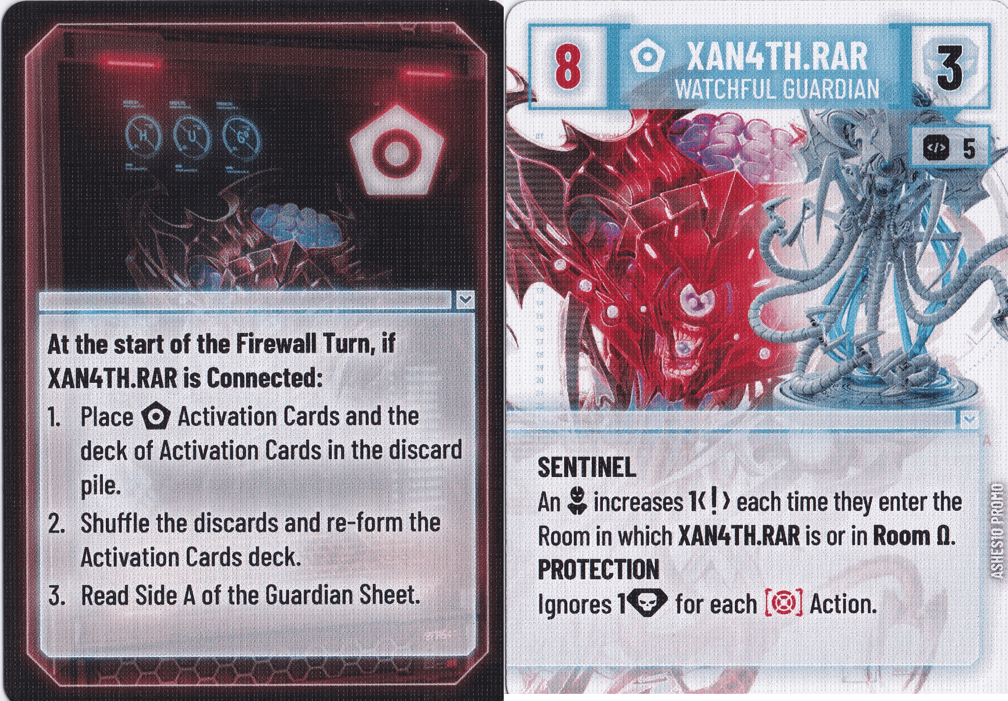The Breach: LMS 10th Anniversary XAN4TH.RAR Guardian alternative Description card