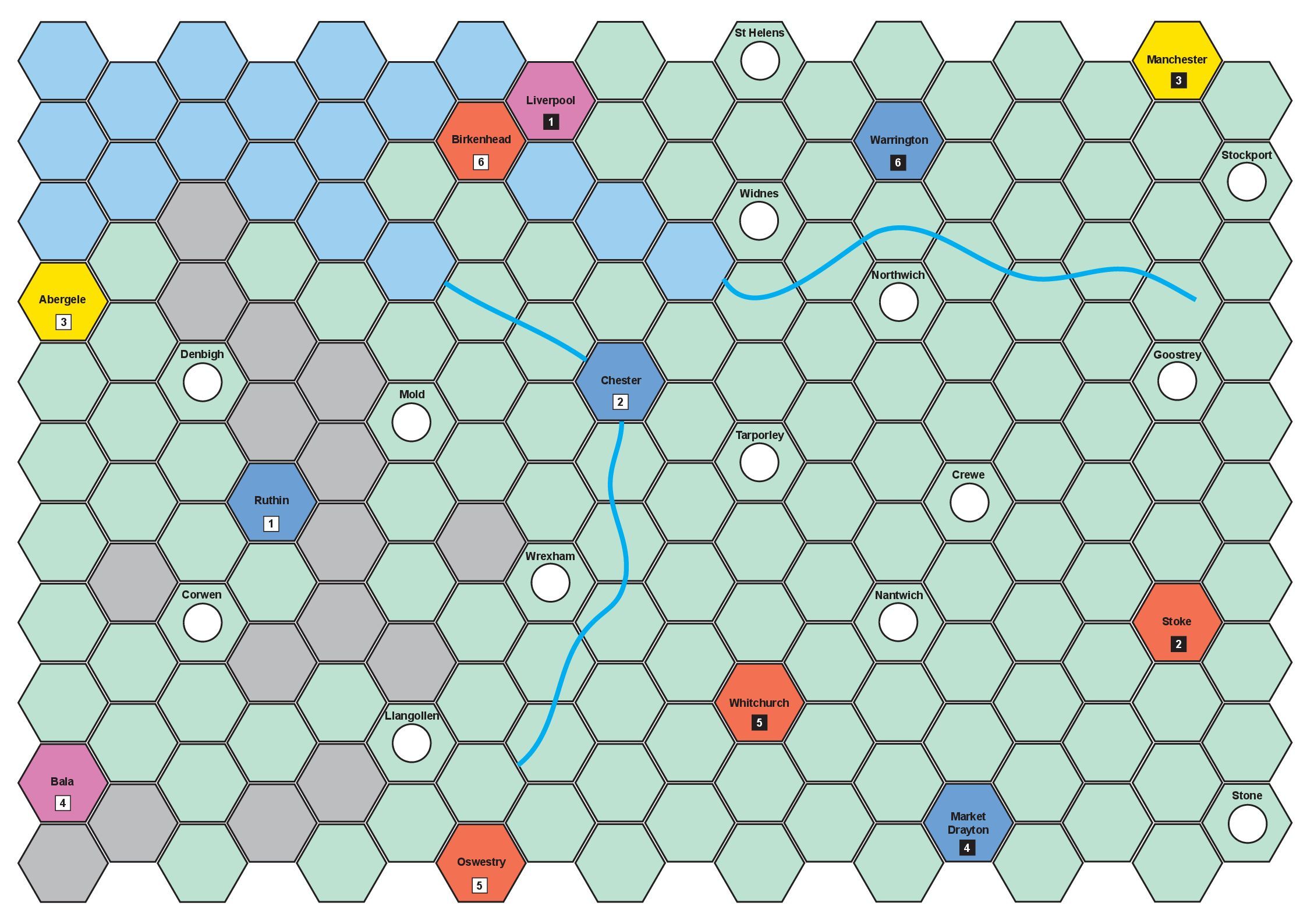 Cheshire (fan expansion for Age of Steam)