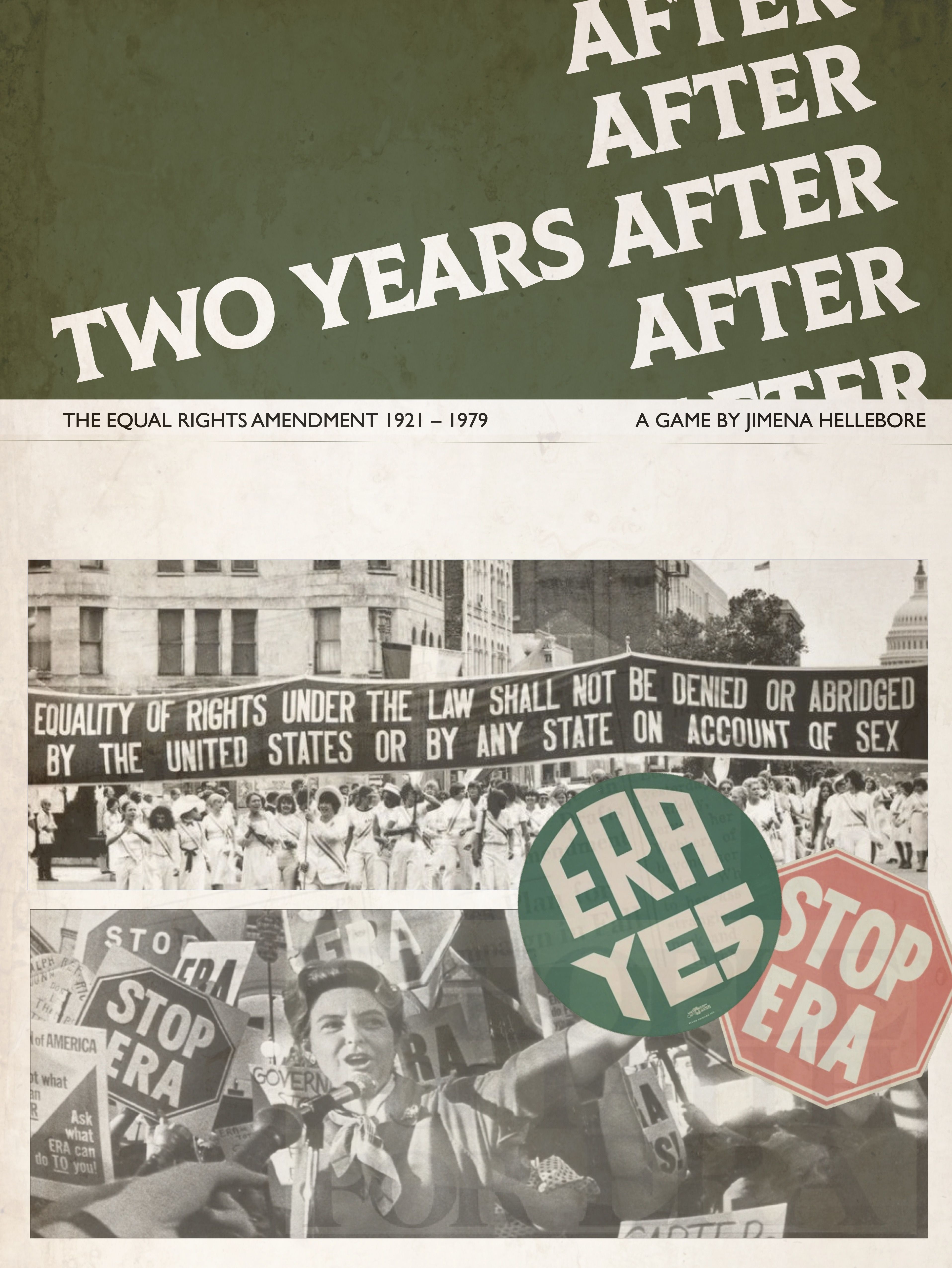Cover art for Two Years After: The Equal Rights Amendment 1921-1979