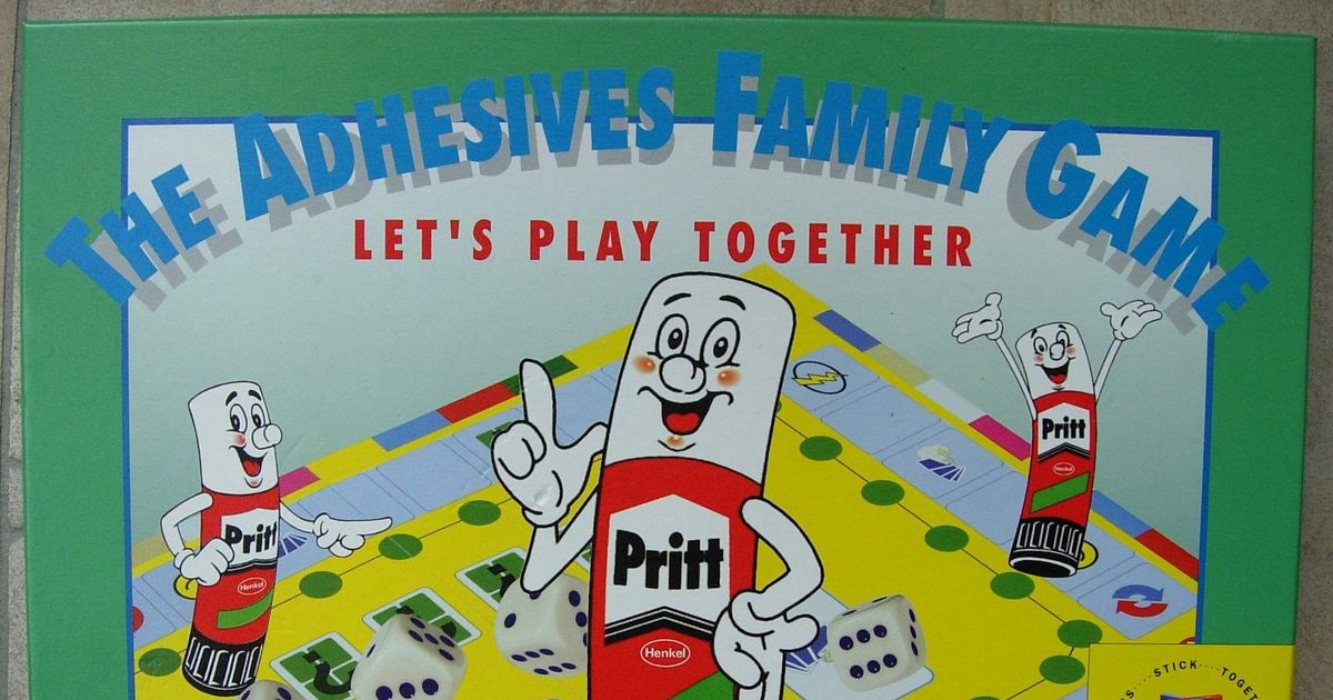 The Adhesives Family Game Board Game BoardGameGeek
