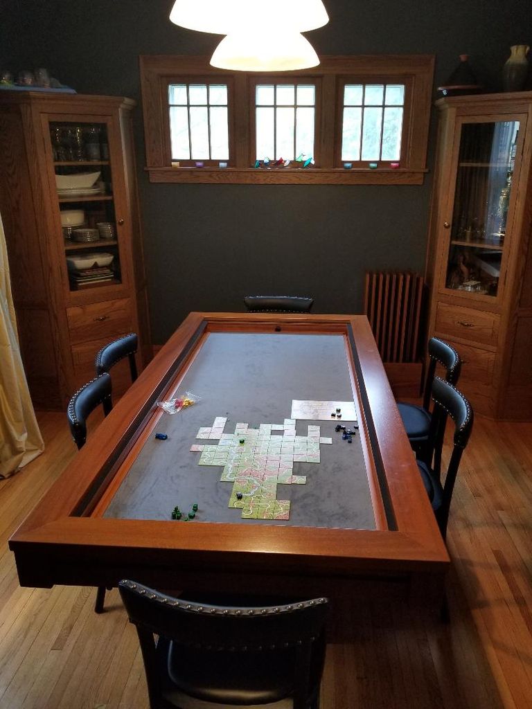 The Viscount Board Game Coffee Table Design Deposit - Uniquely Geek