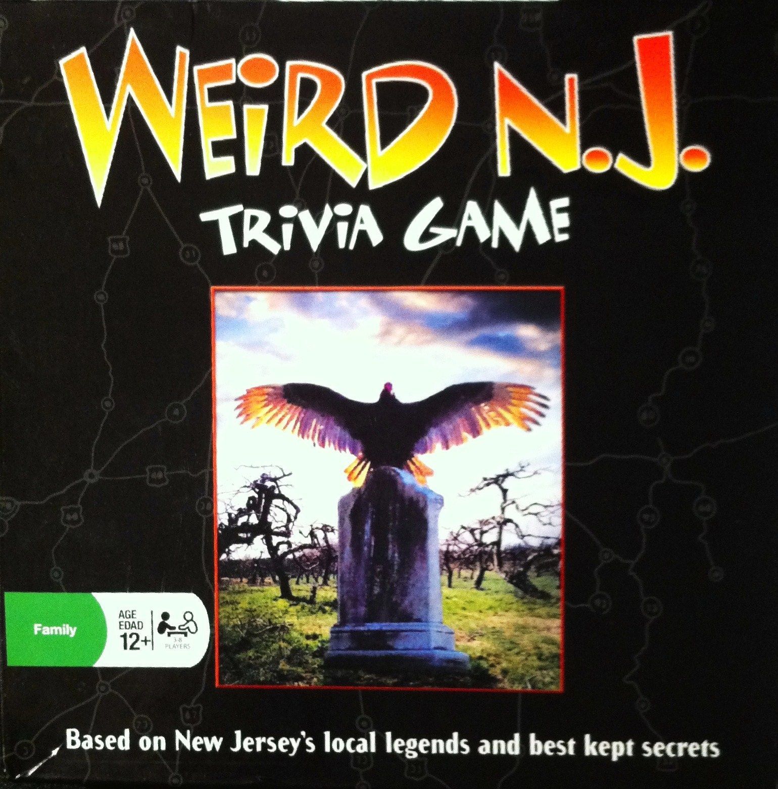 Weird N.J. Trivia Game doboz