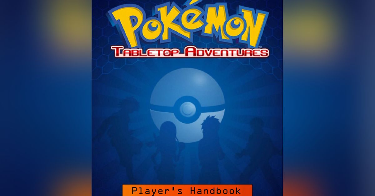 Pokémon Tabletop Adventures Player's Handbook RPG Item RPGGeek