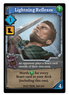 Clank! Adventuring Party: Lightning Reflexes Promo Card
