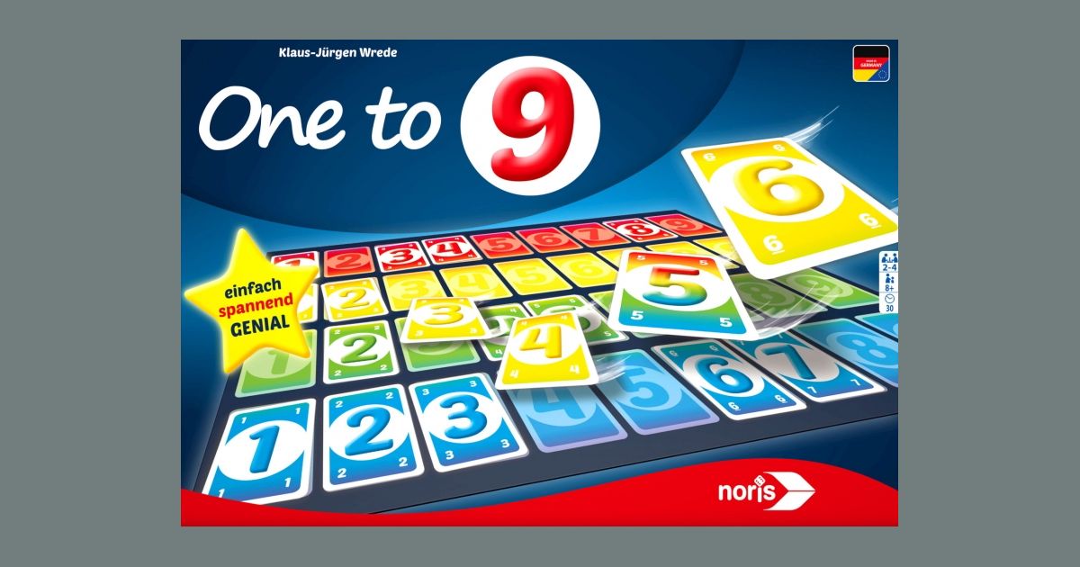 One to 9 Board Game BoardGameGeek