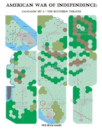 American War of Independence: Campaign Set 2 – The Southern Theatre