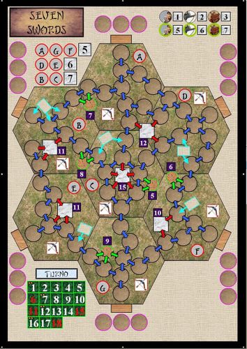 Board Game: Seven Swords