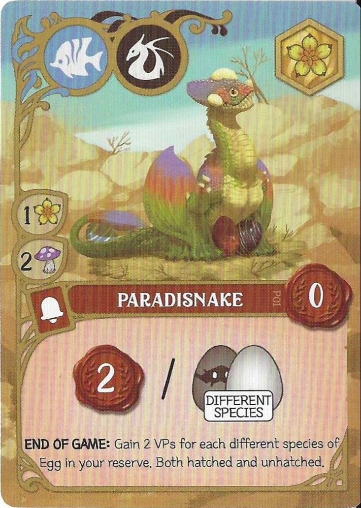 Wondrous Creatures: Paradisnake Promo Card
