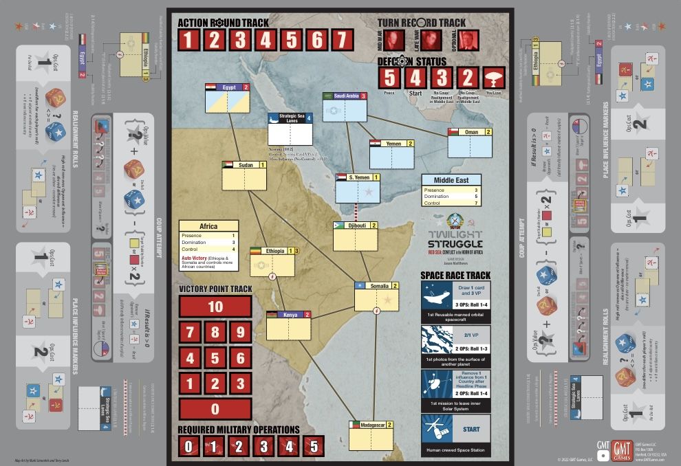 Twilight Struggle: Red Sea – Conflict in The Horn of Africa
