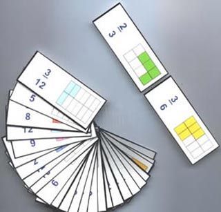 Fraction Dominoes doboz