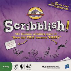 Cranium Scribblish board game box cover