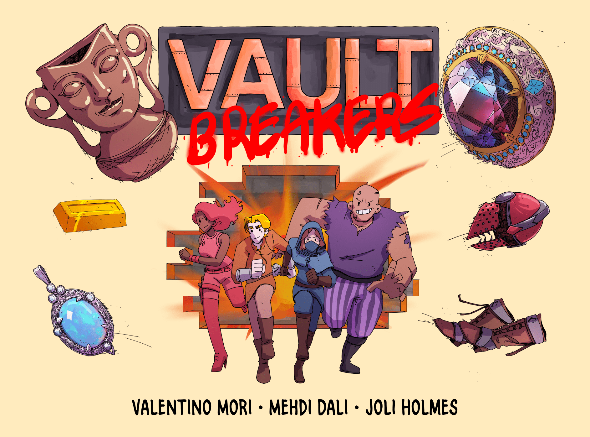 Cover art for Vaultbreakers