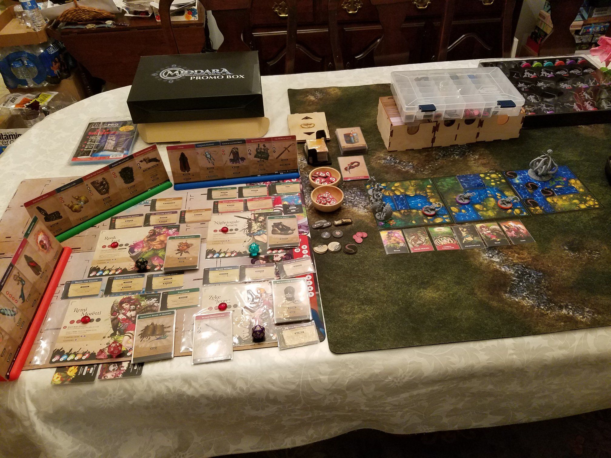 How much table space is required? | BoardGameGeek