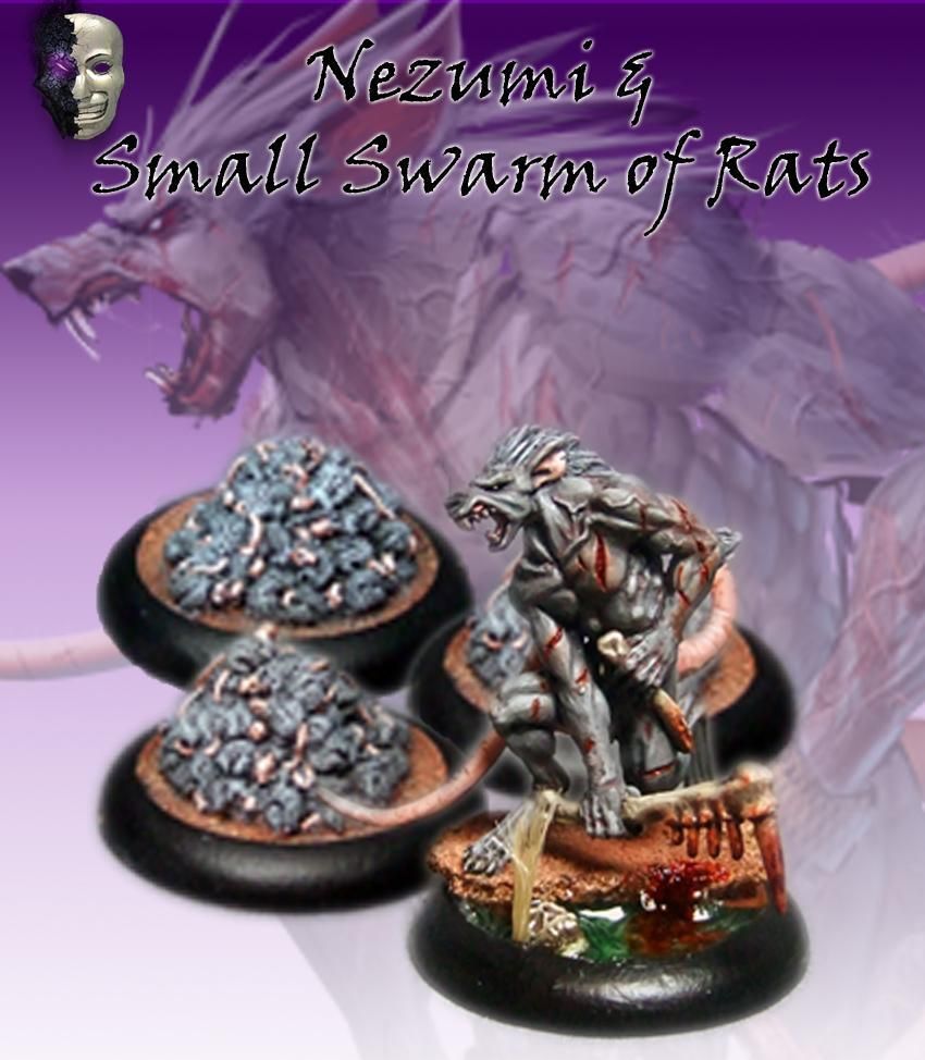 Bushido: Nezumi & Small Swarm of Rats
