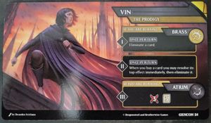 Mistborn: The Deckbuilding Game – Vin The Prodigy Gen Con Promo Card