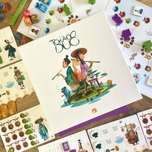 Exciting and tactical gameplay - Tokaido Duo by Spellenplank