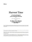RPG Item: SND3-01: Harvest Time