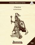 RPG Item: Echelon Reference Series: Clerics (3PP)