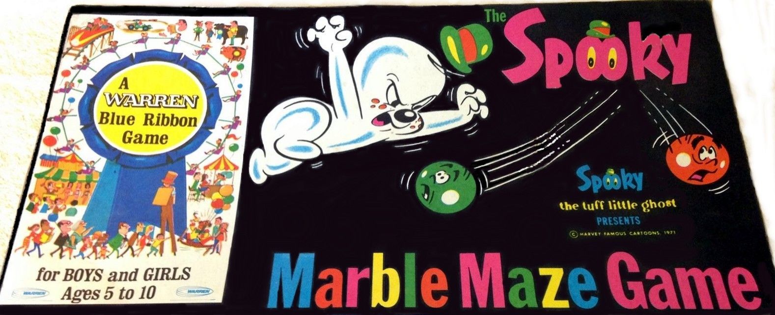 The Spooky Marble Maze Game