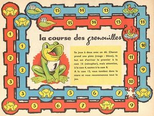 La course des grenouilles