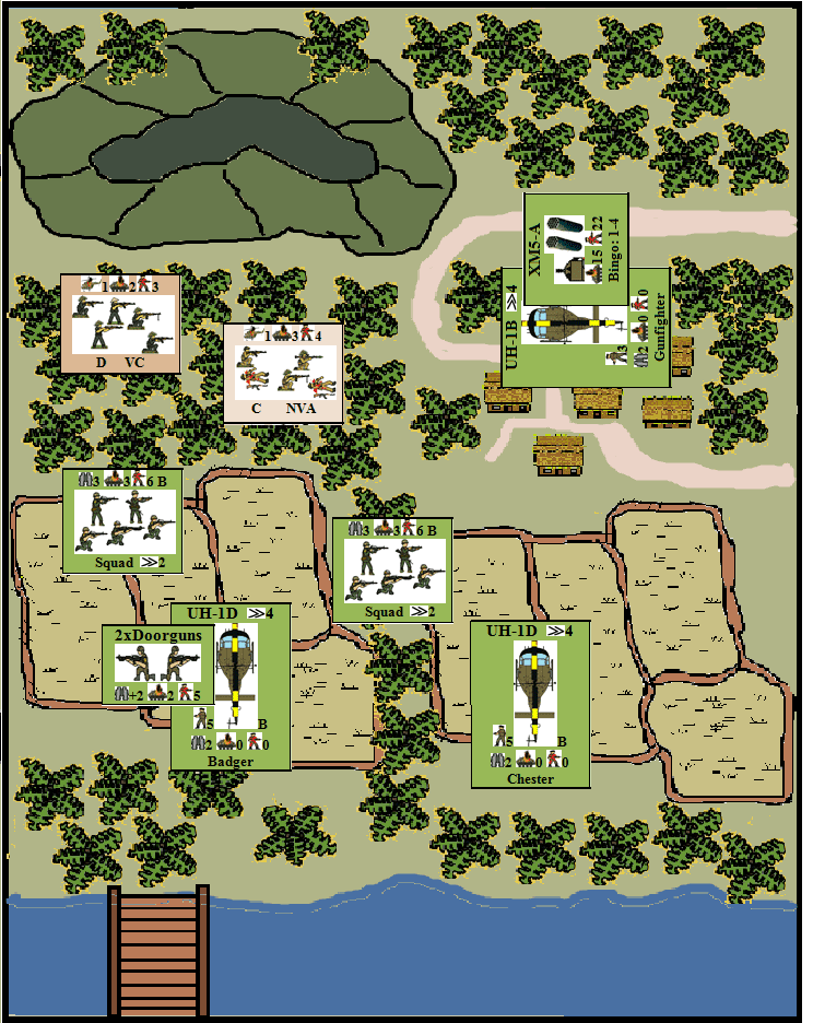 Chopper War: A Solitaire Game of Helicopter Combat in Vietnam