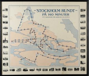 Stockholm rundt på 140 minuter
